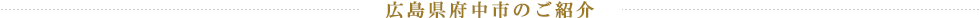 広島県府中市のご紹介