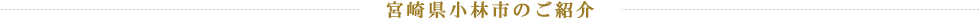 宮崎県小林市のご紹介