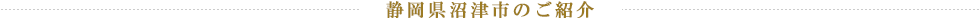 静岡県沼津市のご紹介