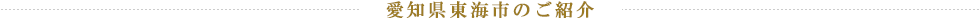 愛知県東海市のご紹介