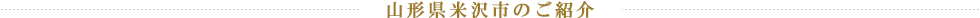 山形県米沢市のご紹介