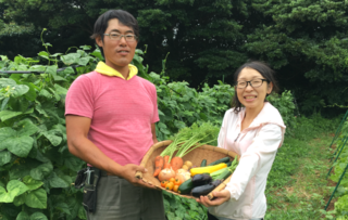 夫婦の得意分野を活かした「笑顔をつくる」野菜づくり
