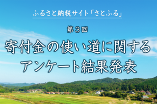 ふるさと納税の寄付金使途に関するアンケート
