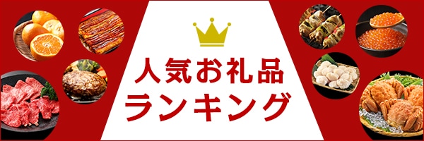 人気お礼品ランキング