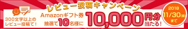 リンクボタン：★「お礼品レビュー」を書いて【Amazonギフト券 1万円分】が当たる！