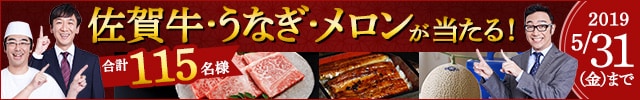 うなぎ・メロン・佐賀牛♪選べる初夏の贅沢品キャンペーン