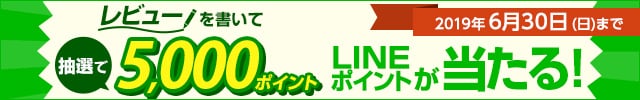 「お礼品レビュー」を書いて、LINEポイント5000Pが当たるチャンス