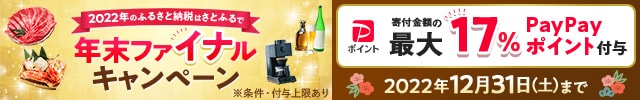 ★条件を満たすと合計で最大"17％"(※)もらえる★「年末ファ"イナ"ルキャンペーン」を開催中！