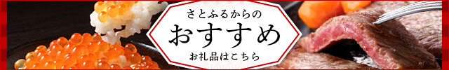 さとふるからのおすすめお礼品はこちら