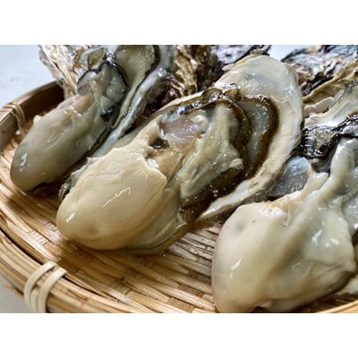 「【生食用】深層水仕込みの殻付き真牡蠣」(10個セット)