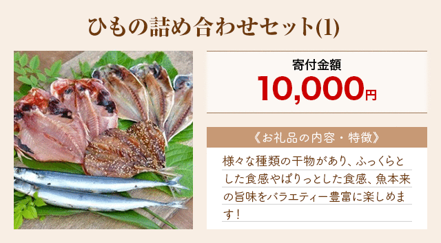 「ひもの詰め合わせセット(1)」