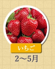 いちご　2月〜5月