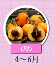 びわ　4月～6月
