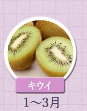 キウイ　1月〜3月