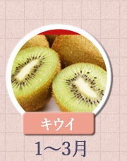 キウイ　1月～3月