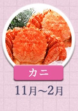 カニ 11月～2月