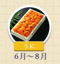 うに 6月～8月