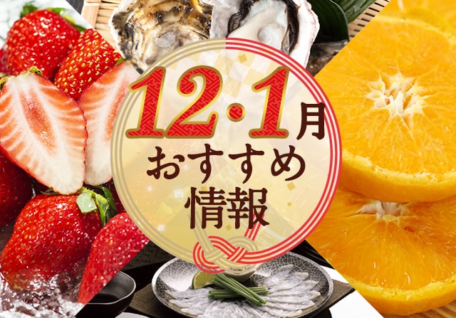 12月 ・１月おすすめ情報