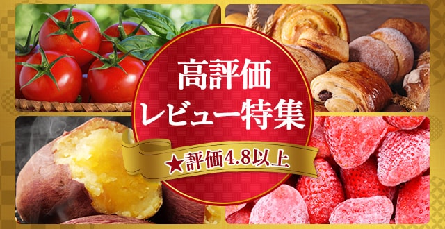 ★評価４．８以上高評価レビュー特集