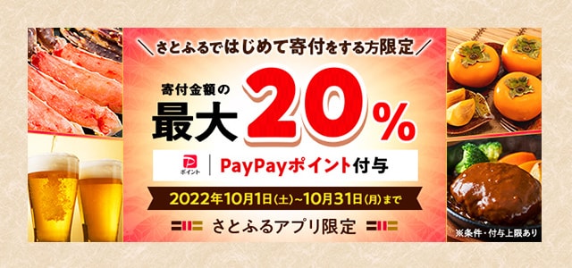 はじめてのさとふるキャンペーン