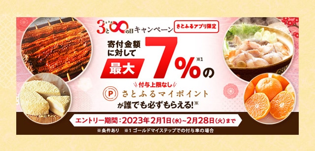 さとふるの日キャンペーン