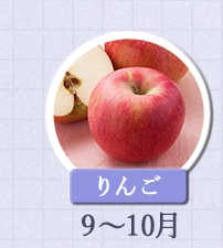 りんご　9月～10月