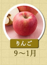 りんご　9月～1月