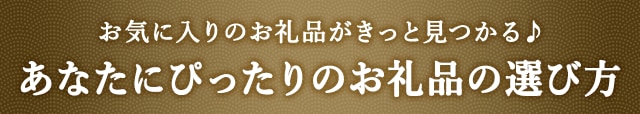 ＼お気に入りのお礼品がきっと見つかる♪／あなたにぴったりのお礼品の選び方