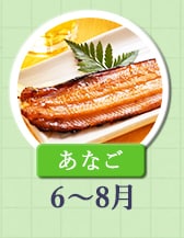 ６～８月が旬！《アナゴ》
