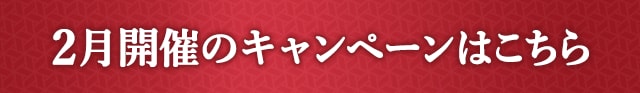2月開催のキャンペーンはこちら