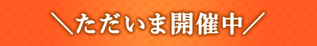 ＼ただいま開催中／