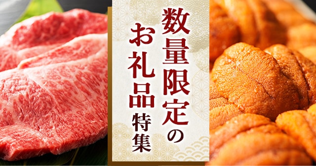 在庫限りで終了ですのでお申込みはお早めに！さとふるでご提供中の数量限定のお礼品を楽しんでみませんか？