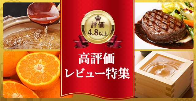 評価４．８以上高評価レビュー特集
