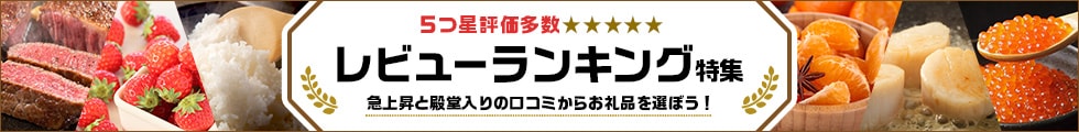 評価を重視！レビューランキング