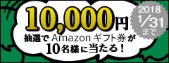 レビュー投稿キャンペーン2018年1月度