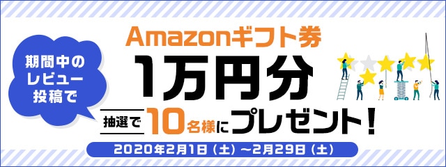 レビュー投稿キャンペーン2020年2月度