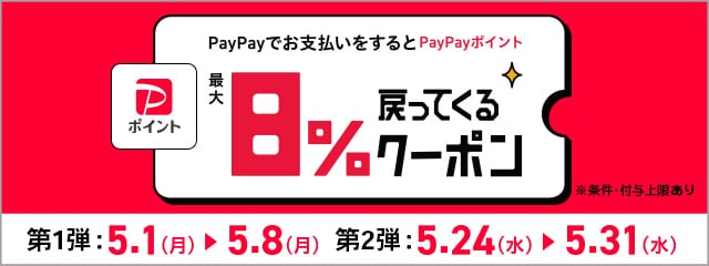 さとふるで最大8％戻ってくるPayPayクーポンキャンペーン