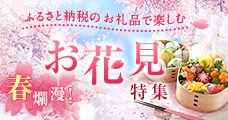 春爛漫！ふるさと納税のお礼品で楽しむお花見特集