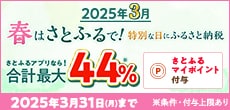 春はさとふるで！特別な日にふるさと納税（第2弾）