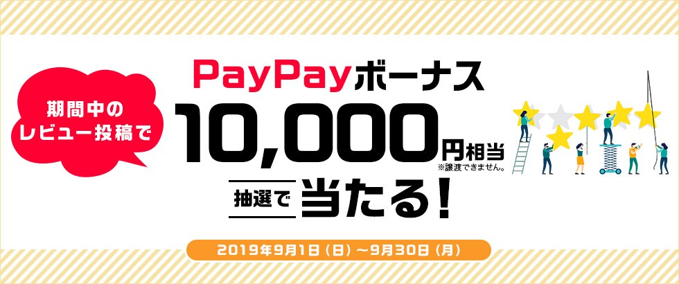 ふるさと納税 お礼品レビュー投稿キャンペーン2019年9月度