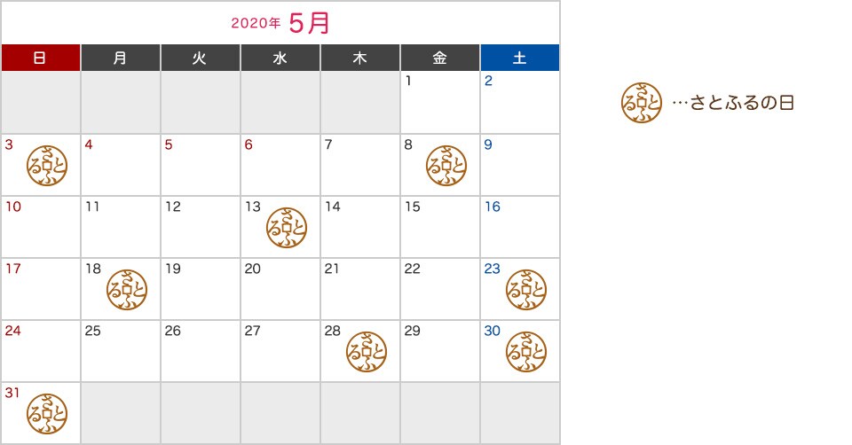 2020年5月度さとふるの日