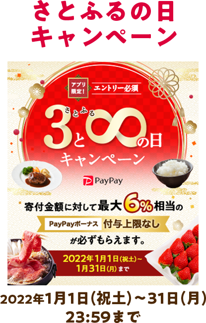 さとふるの日キャンペーン
