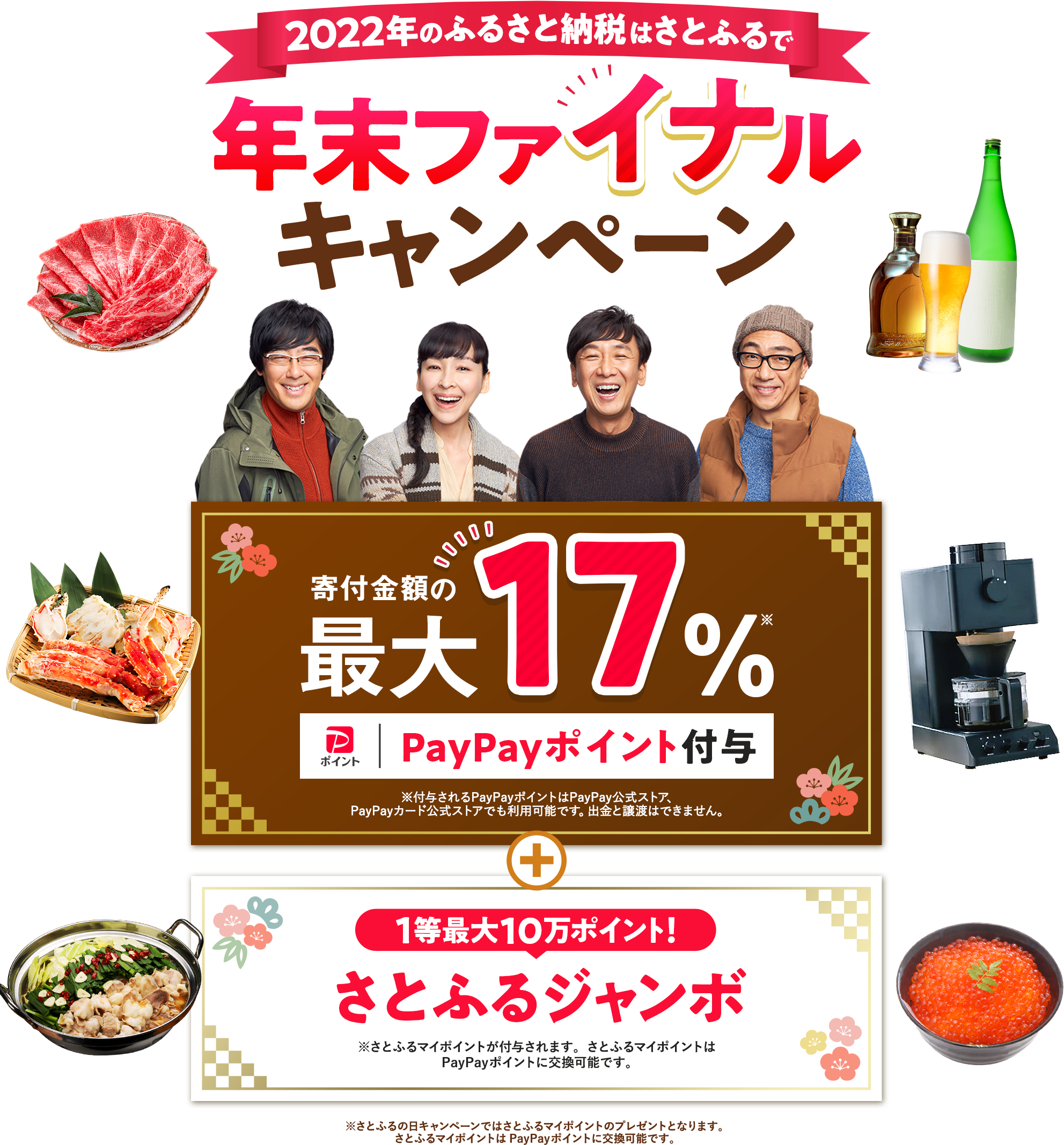 2022年のふるさと納税はさとふるで 年末ファイナルキャンペーン
