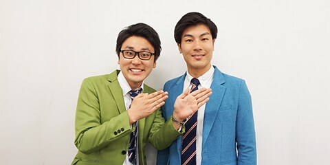 MCお笑い芸人「ぐりんぴーす」
