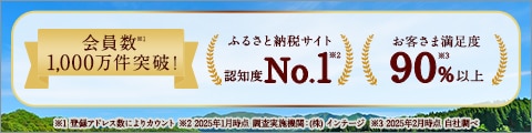 2025年ふるさと納税サイト 認知度No.1