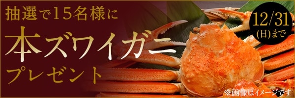 リンクボタン：ふるさと納税 年末大感謝！カニカニキャンペーン