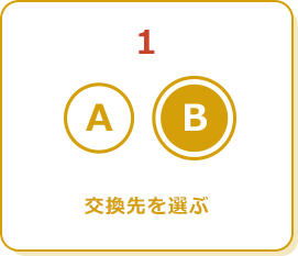 1.交換先を選ぶ