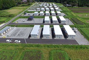 現在も残る仮設住宅団地