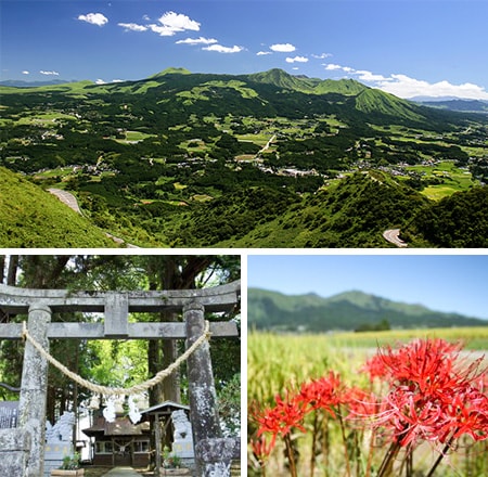 南阿蘇村の風景