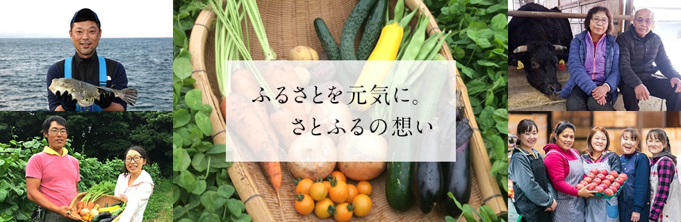 ふるさとを元気に。さとふるの想い